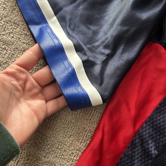 Vintage 90s Drew Bledsoe Navy Reebok Jersey Football Mens L Patriots Bills NWOT - Picture 3 of 15